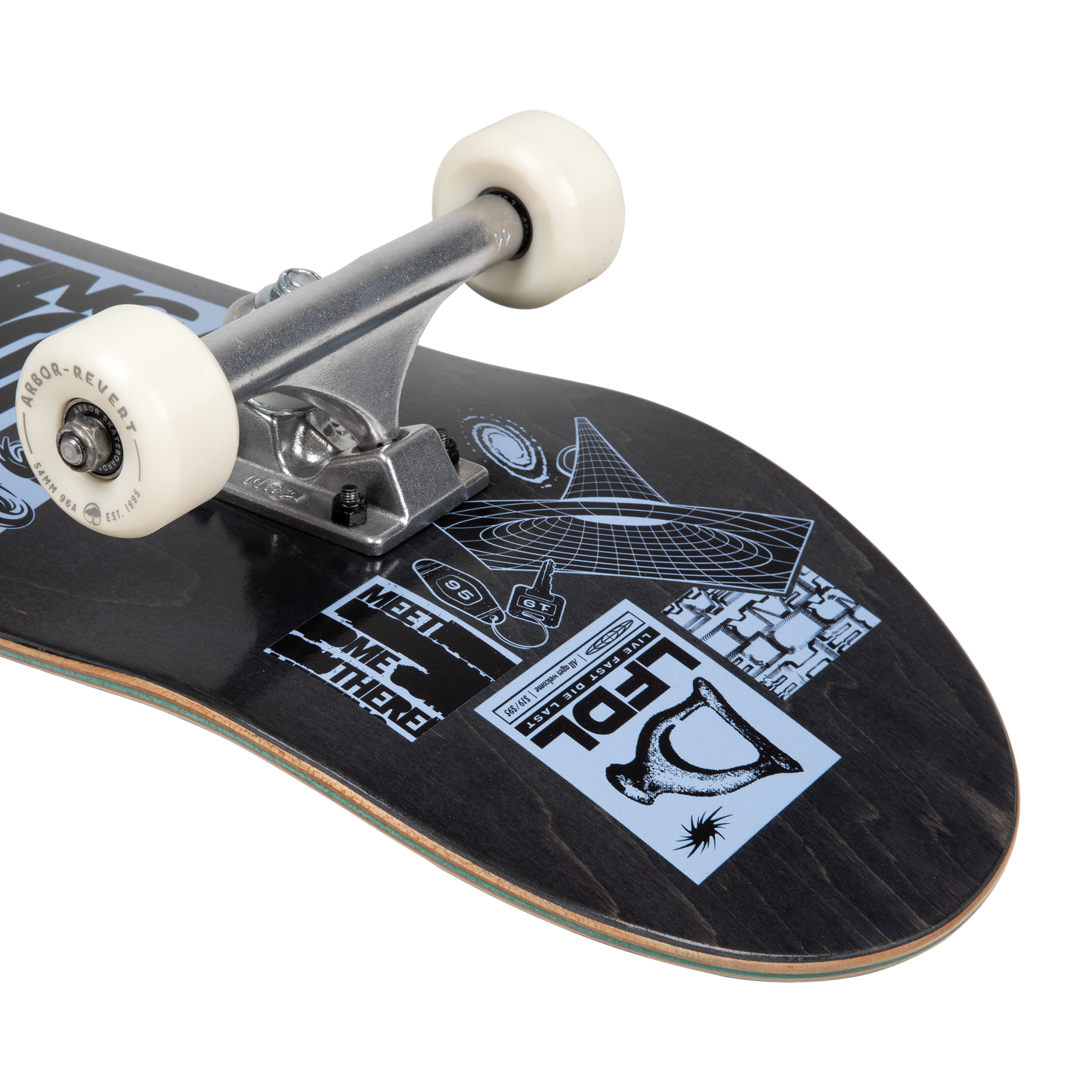 Arbor Street Complete skateboard - Planting Seeds 8.25 - wheels and trucks