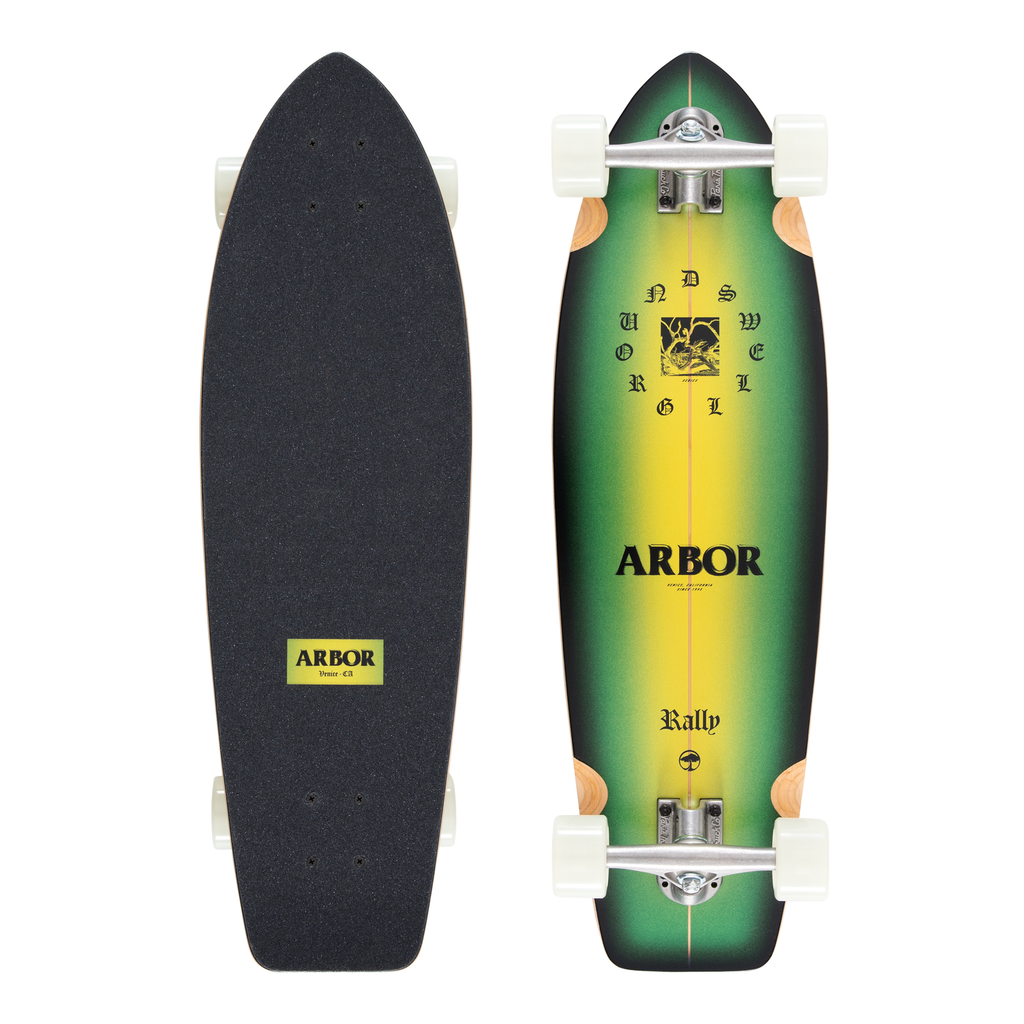 Arbor Cruiser Complete - Groundswell Drifter Rally skateboard