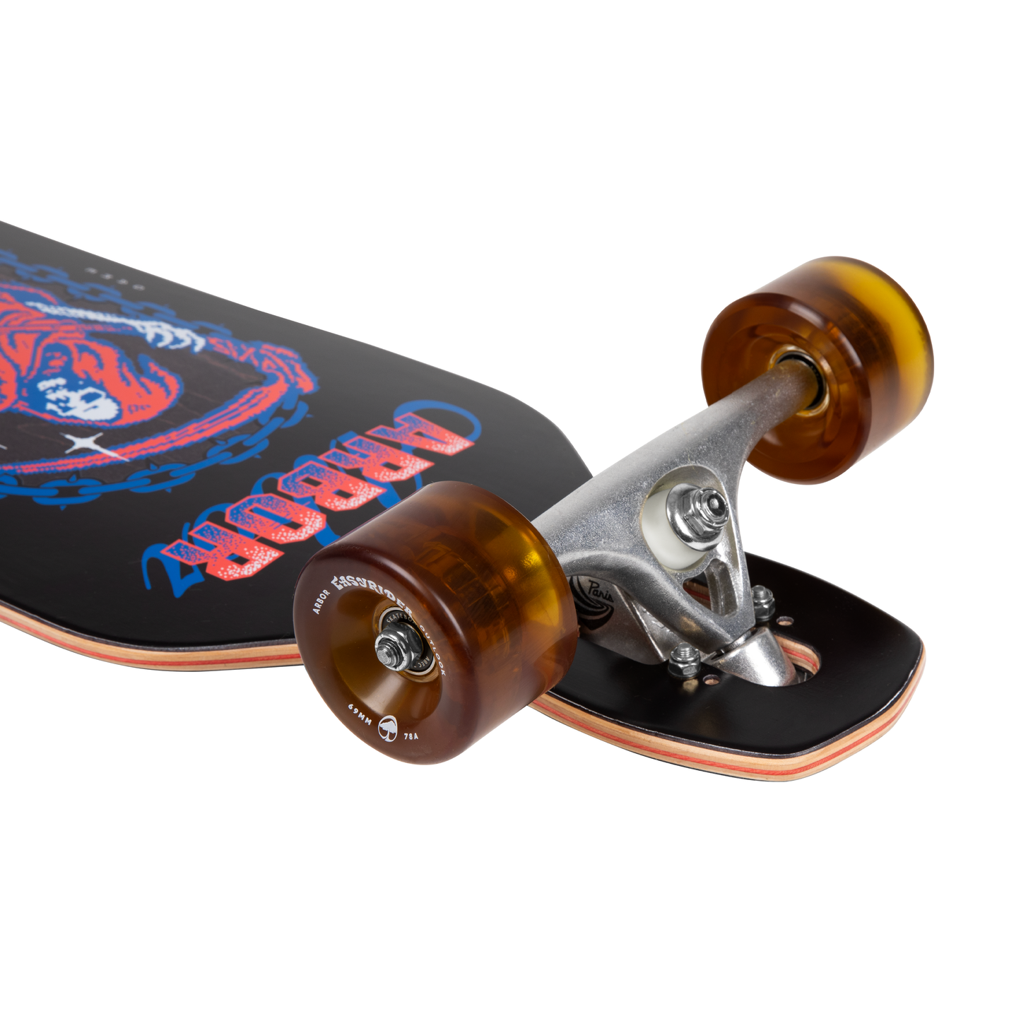 Arbor Performance Complete - Journey Reaper Axis 37 Longboard - wheels and Paris Trucks