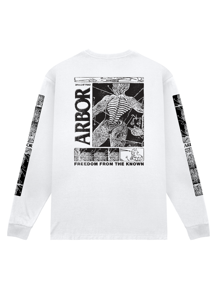 Arbor Apparel - Anatomy Long Sleeve T-Shirt - back