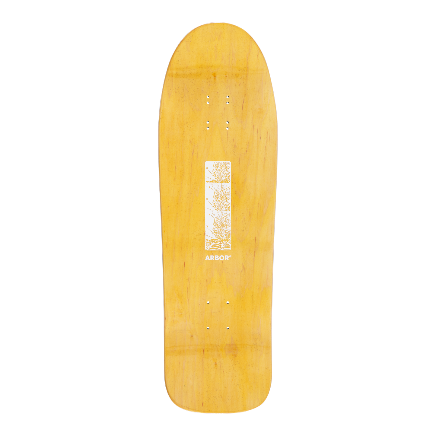 Arbor Ace Pelka Pro Skateboard Deck - Anatomy 9.75 - top
