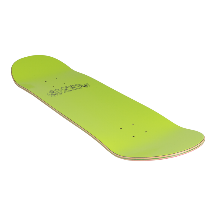 Arbor Pro Ace Pelka Wax Demon Skateboard Deck angled