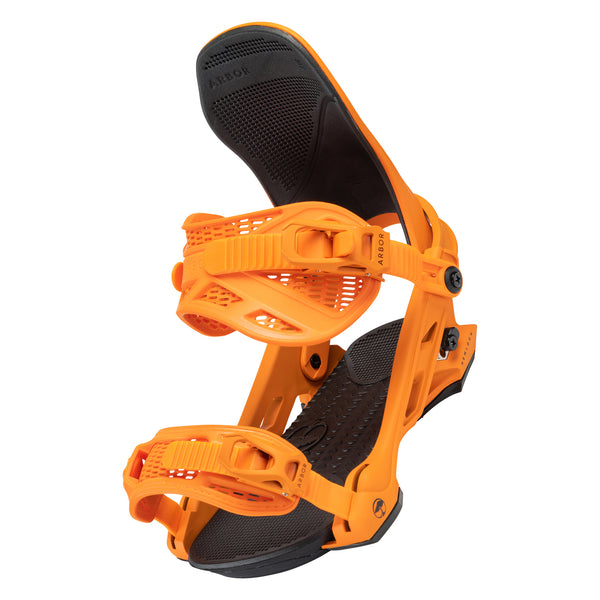Arbor Snowboarding - Hemlock Snowboard Bindings - Orange – Arbor