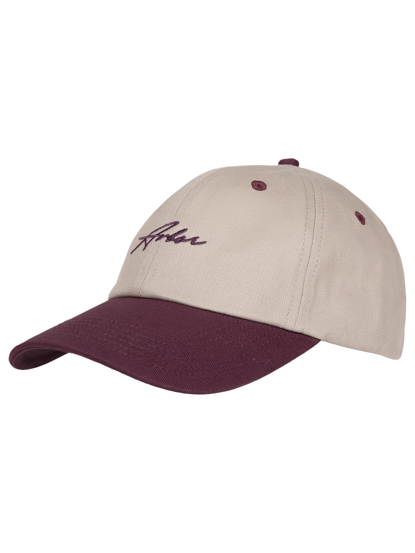 Roots Cap - Sand/Mulberry