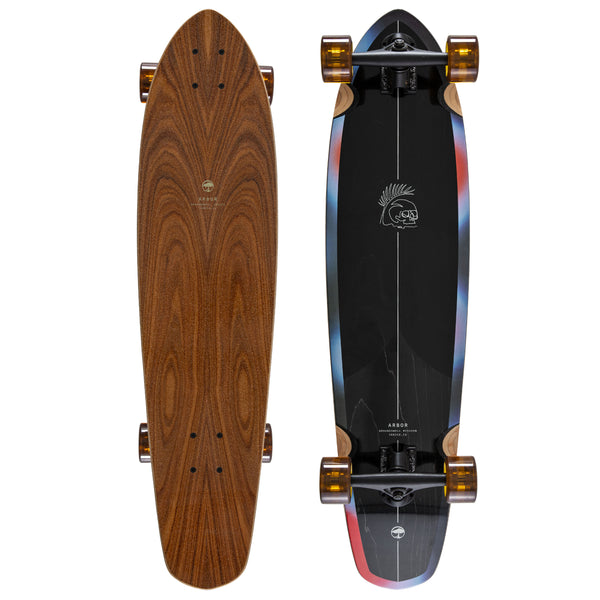 earl skateboards 茶色M ABR-COM-