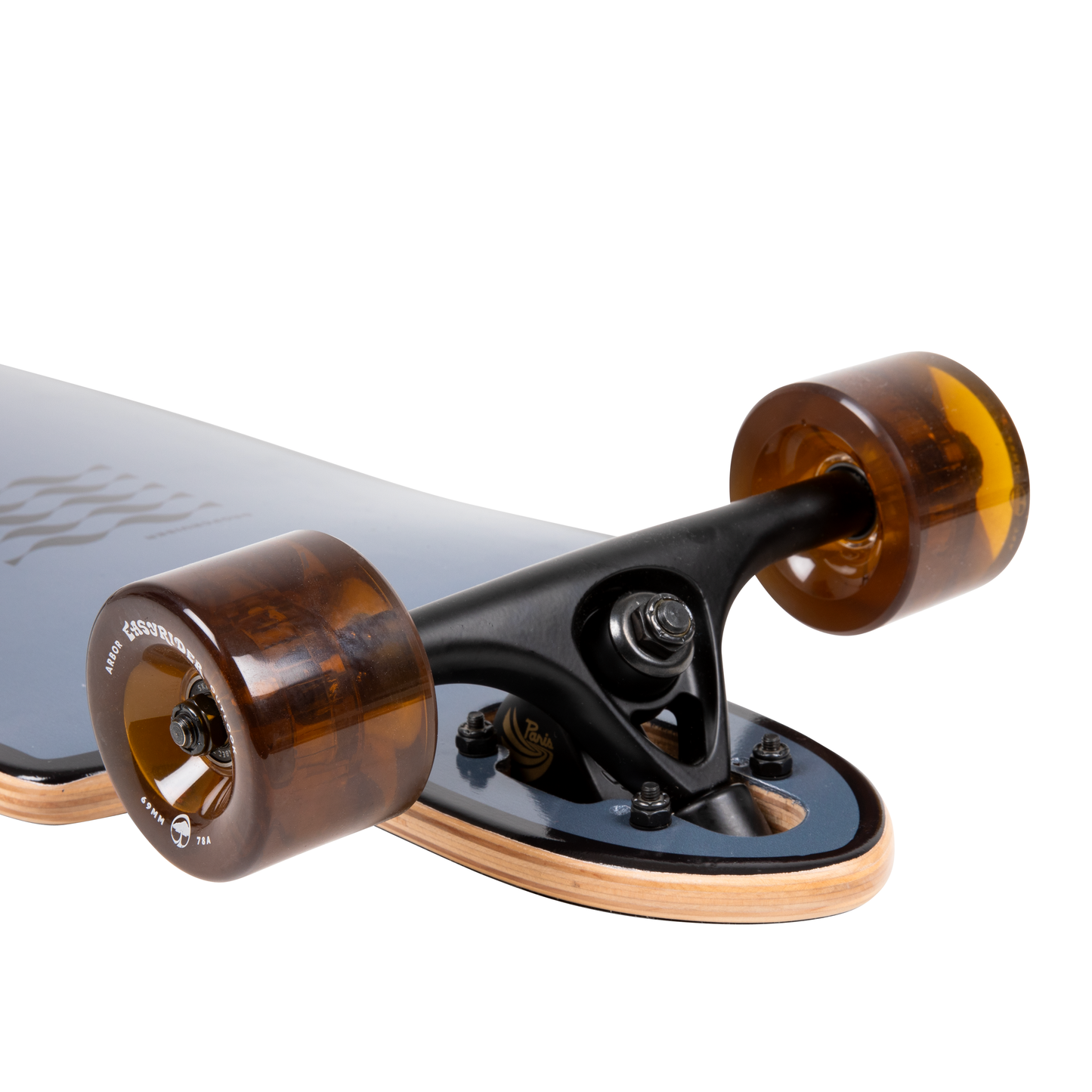 Arbor Reverb Dropcruiser longboard - wheels and Paris trucks