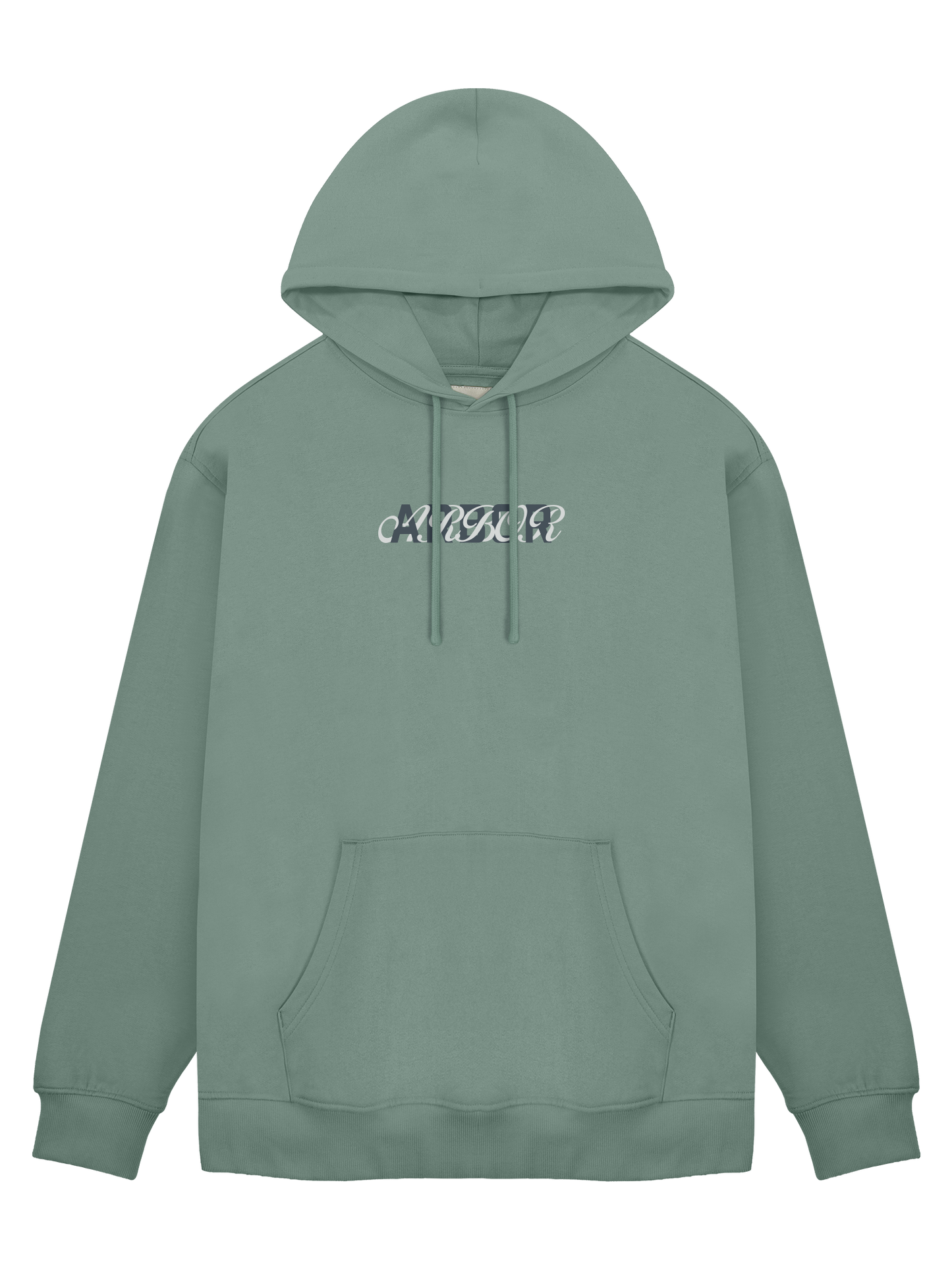 Arbor Apparel - Interlock Hooded Sweatshirt Hoodie - front