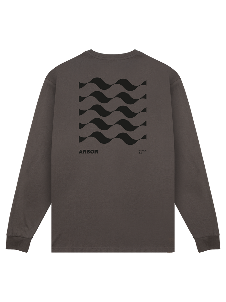 Reverb LS T-Shirt - Faded Black