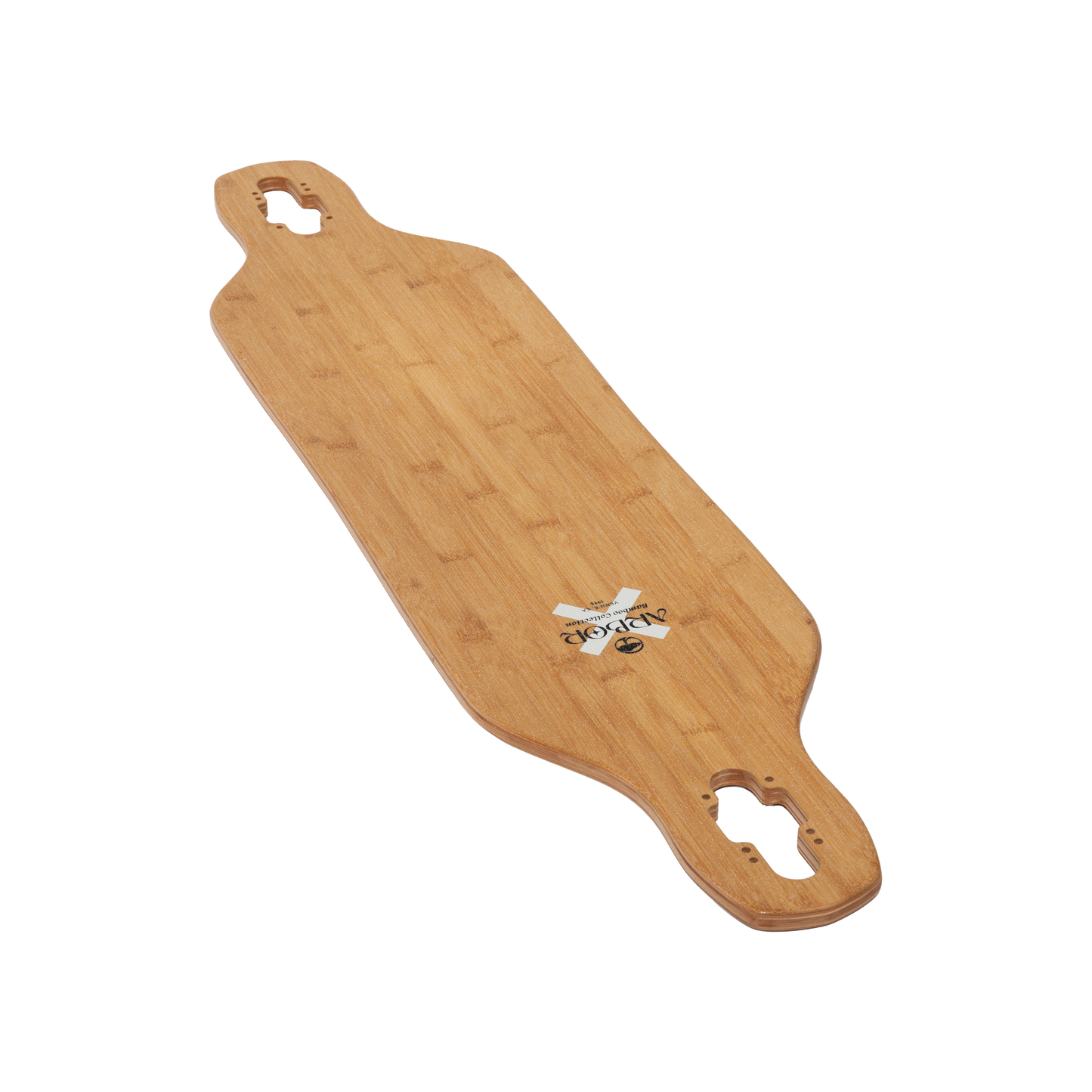 Arbor Performance Longboard Deck - Bamboo Axis 40 K Darmaeva - quarter