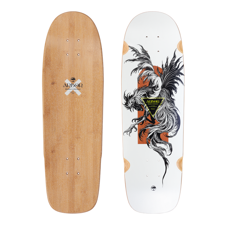 Arbor Cruiser skateboard Deck -  Bamboo Pilsner XL K Darmaeva