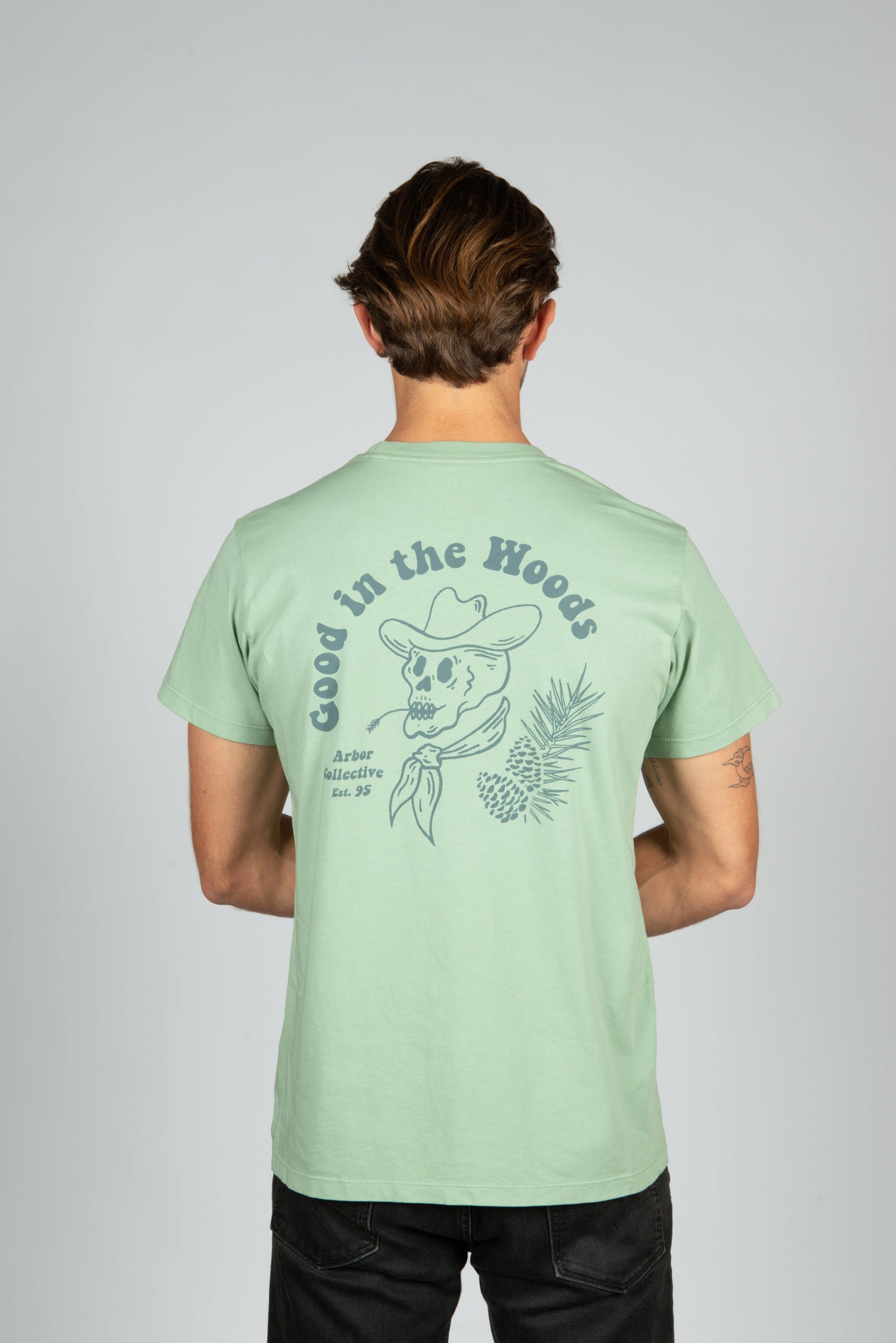 T-shirt à manches courtes Good In The Woods - Vert 